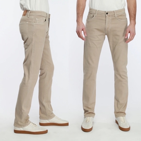 TRINIDAD3 MONAHAN BEIGE-BOYER ATHLETIC STRAIGHT Jeans SIZE 34 - Picture 1 of 11